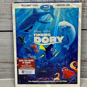 FINDING DORY Disney Blu-Ray DVD Movie Blu-Ray+DVD+Digital HD